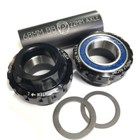 Profile Outboard Bottom Bracket Kit Suit 22mm (Black)
