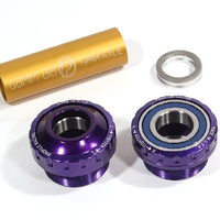 Profile Outboard Bottom Bracket Kit Suit 19mm (Purple)