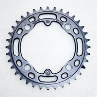 Profile 104 bcd 4 Bolt Elite Chainring 37T (Black)