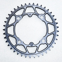 Profile 104 bcd 4 Bolt Elite Chainring 41T (Black)