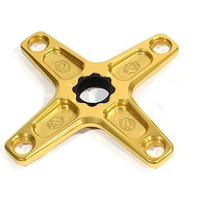 Profile Spider 4 Bolt 104bcd 19mm Spline Drive (Gold)