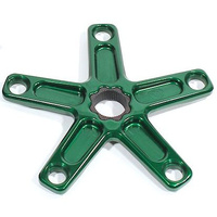Profile Spider BMX 5 Bolt 110bcd 19mm Spline Drive (Green)