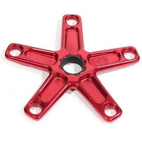 Profile Spider BMX 5 Bolt 110bcd 19mm Spline Drive (Red)