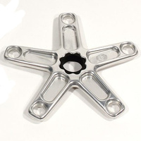 Profile Spider BMX 5 Bolt 110bcd 19mm Spline Drive (Polished)
