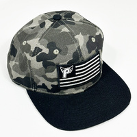 Profile Nation Snap Back Cap (Camo/Black)