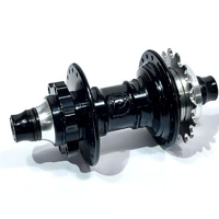 Profile Mini Rear Hub (RHD) 36H (Gloss Black) Disc