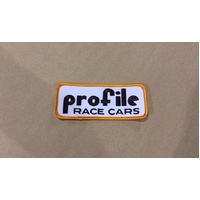 Profile Race Car Sew on Patch