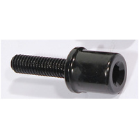 MADERA Lightning 10mm Bolt Small 1.0" each (Black)